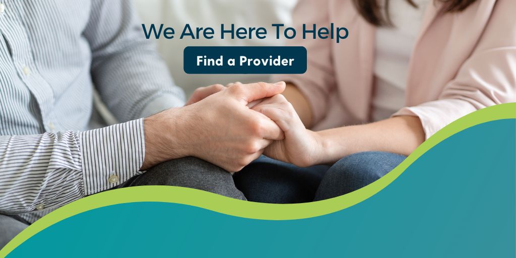 We are here to help. Find a provider